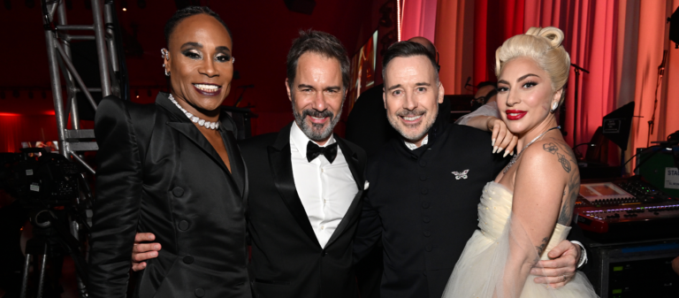 Billy Porter, Eric McCormack, David Furnish and Lady Gaga host the Elton John AIDS Foundation's 30th Academy Awards Viewing Party