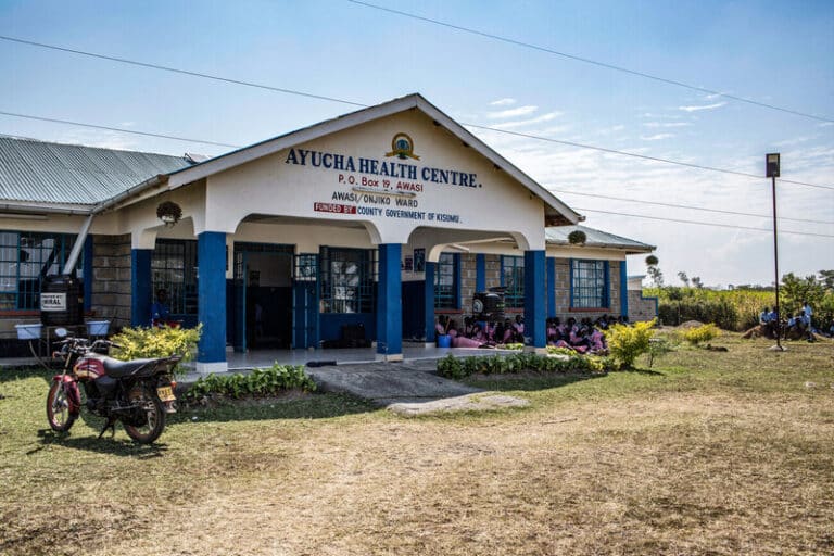 The Ayucha Health Centre in Kenya that serves the local community.