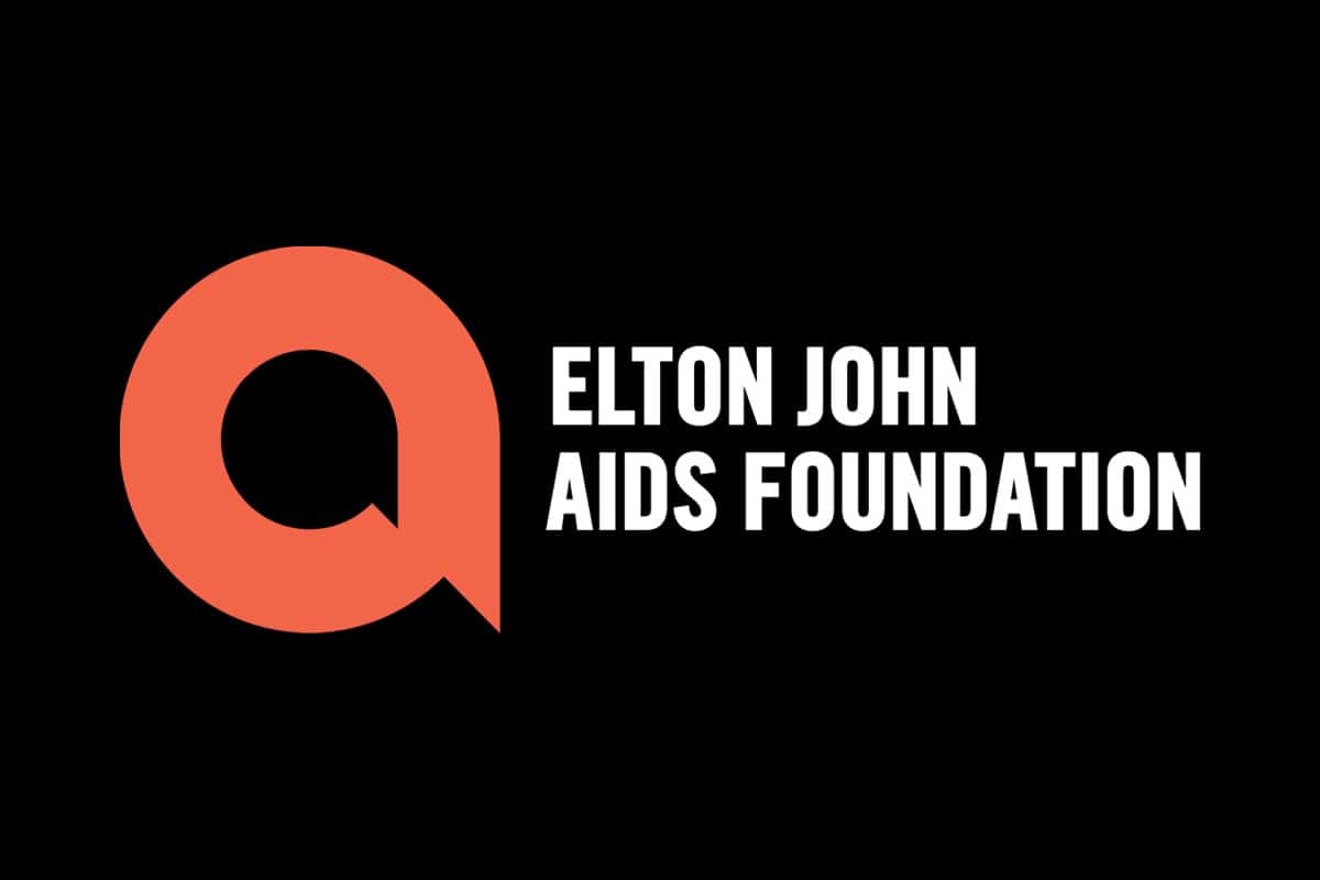 Elton John AIDS Foundation logo.